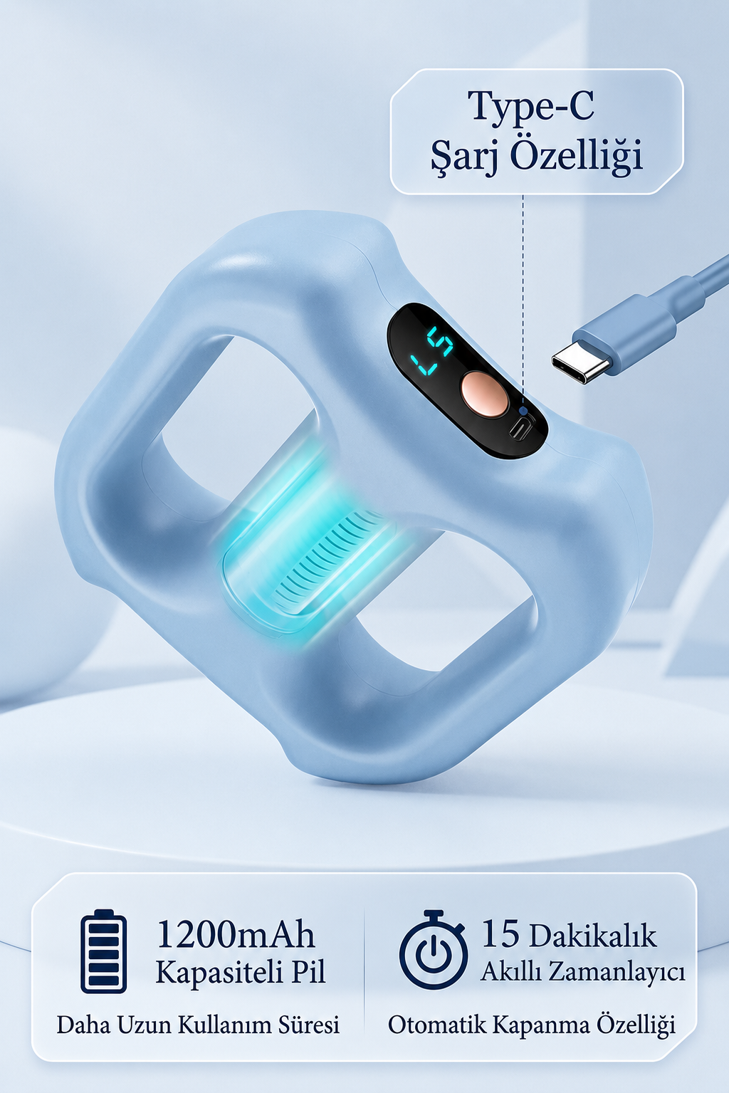 Dibelt™ Duo Akıllı Titreşimli Masaj Kemeri