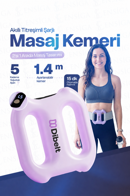 Dibelt™ Duo Akıllı Titreşimli Masaj Kemeri