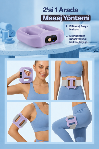 Dibelt™ Duo Akıllı Titreşimli Masaj Kemeri